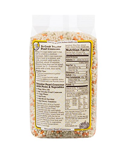 Bob's Red Mill Tri Color Pearl Couscous, 16 Ounce (Pack Of 4) #TOP2
