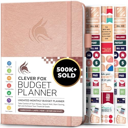 Amazon.com : Clever Fox Budget Planner - Expense Tracker Notebook ...