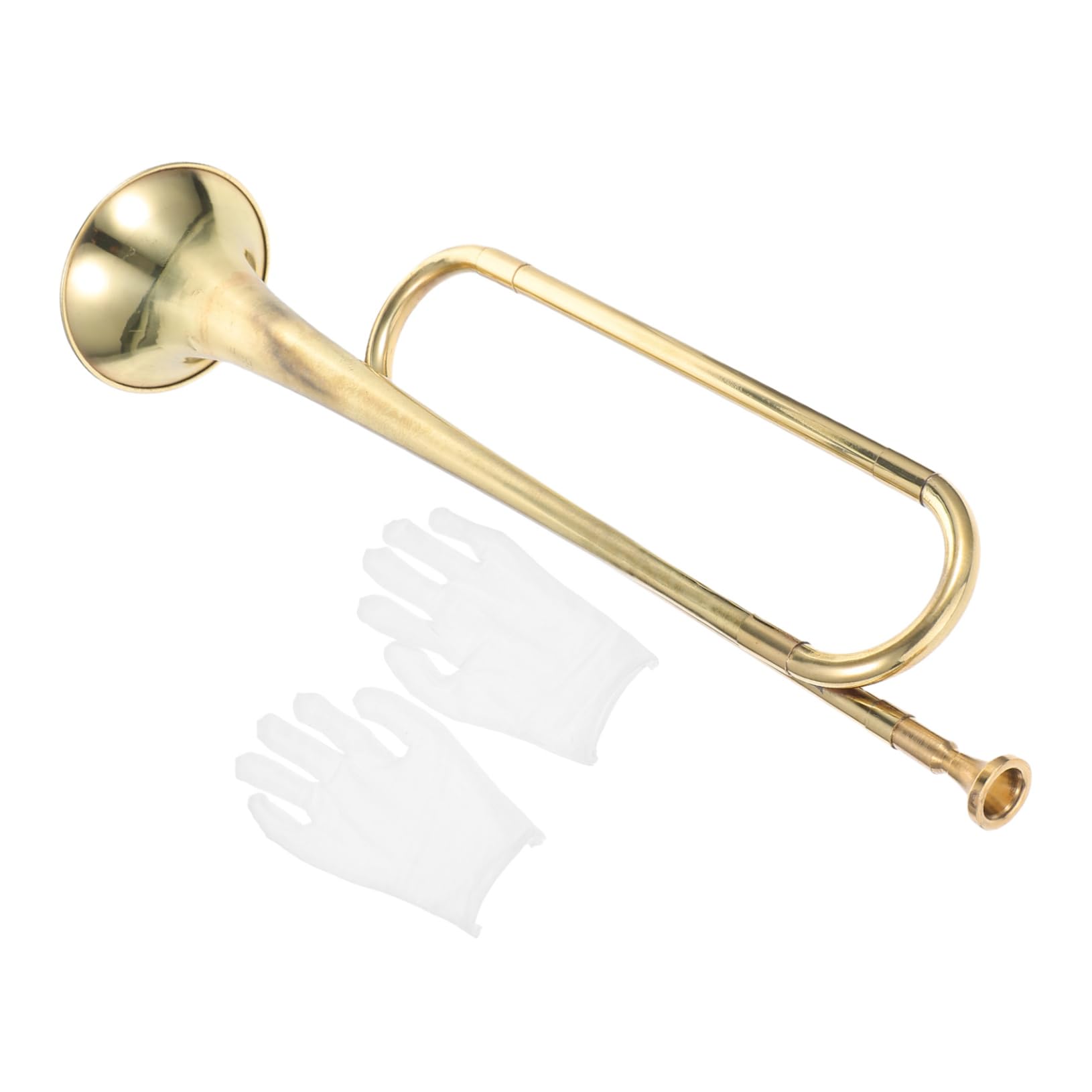 CORHAD Trumpet Musical Instrument Beginner Wind Instrument for Boys present for Preschool Music Safe Design for Young Musicians