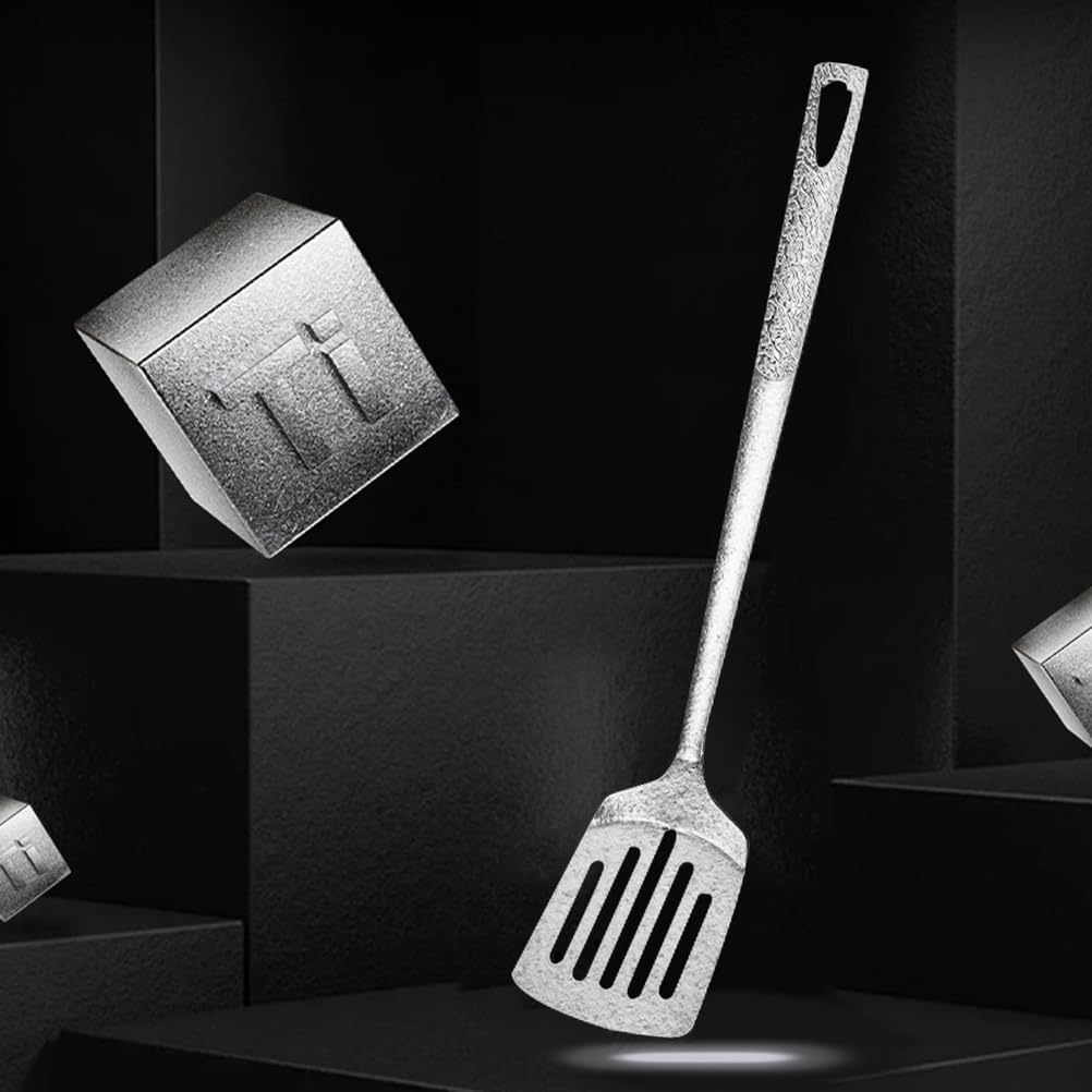 Hammered Pan, 2026 New Upgrade Non Stick Frying Pans with Solid Titanium Spatula, No-Coating Nonstick Skillet, Ultra-Durable, Scratch-Resistant, Even Heating for Cooking with All Cooktops,No l