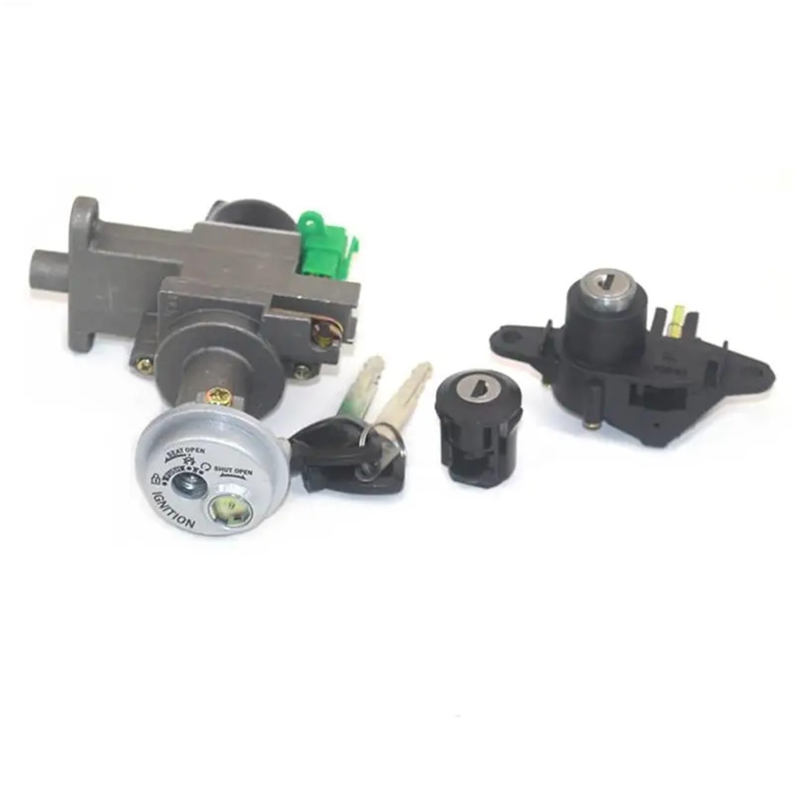 Interruptor de Control de Encendido Para Haojue VS 125 VS125 VE 125cc Interruptor Encendido Bloqueo Motocicleta Para Llaves 4 Cables