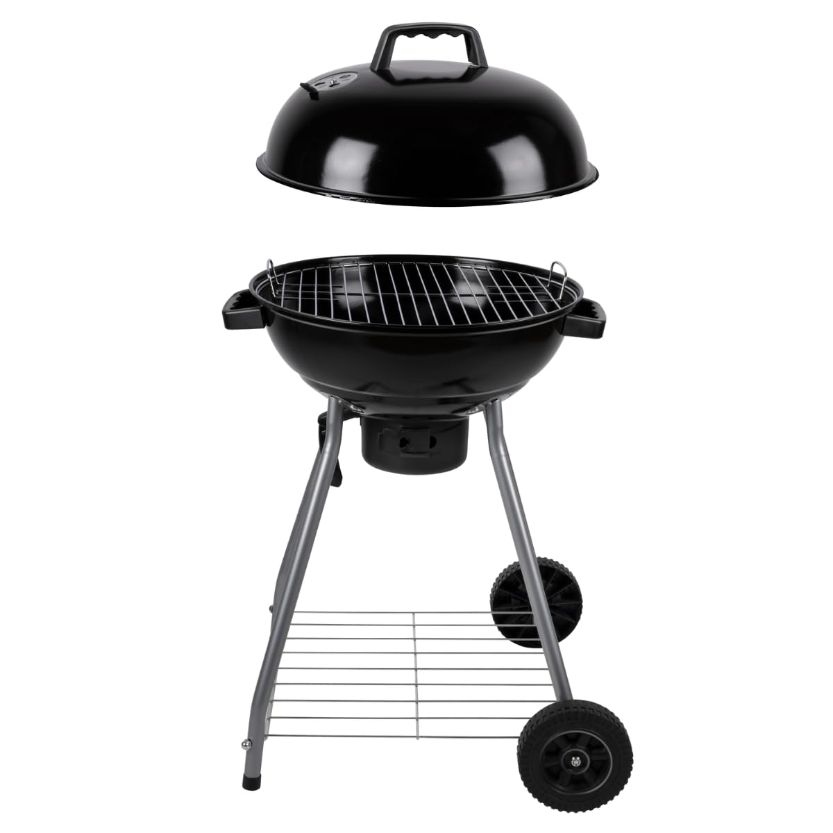 alpina - Barbacoa de bolas - Barbacoa con tapa - Ø 45 cm - Carbón vegetal