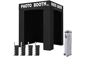 Eurmax USA 5'x5' Portable Booth Tent for Professional Photos