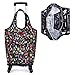 Produktbild Einkaufstrolley Folding Einkaufswagen, Haushalt leichten Aluminium-Einkaufswagen, Handwagen, Lager tragbare Frauen multifunktionale Tasche Trolley Folding