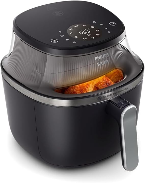 Fritadeira Airfryer Série 3000 7,2L Digital com Visor, Philips Walita, 2000W