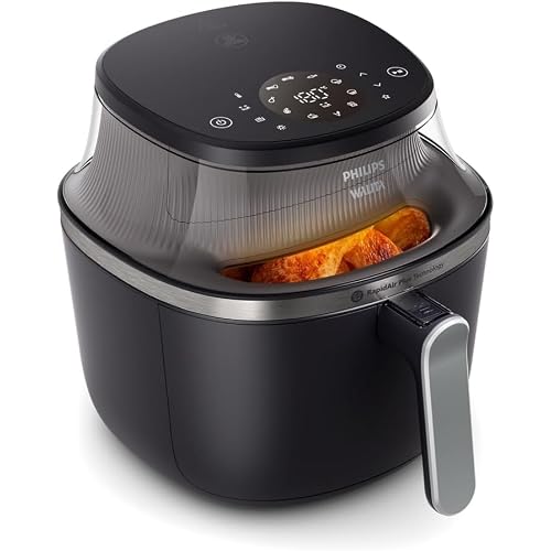 Fritadeira Airfryer Série 3000 7,2L Digital com Visor, Philips Walita, 1800W, 2 anos de garantia, 110v - NA341/00