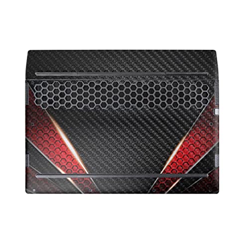 Image of MightySkins Carbon Fiber Skin Compatible with Alienware M17 R5 (2022) Full Wrap Kit - Hex Rays | Protective, Durable Textured Carbon Fiber Finish | Easy to Apply & Change Styles | Made in The USA