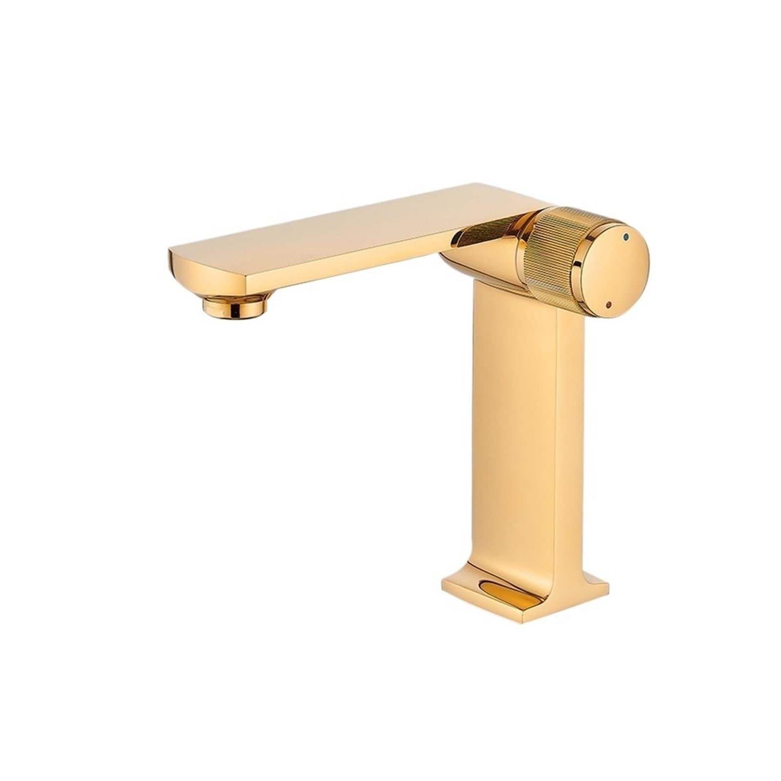 Robinet de lavabo chaud et froid avec mitigeur noir mat économique