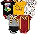 Produktbild Harry Potter Baby Jungen Mädchen Kurzarm-Body im Hogwarts Gryffindor Style (5er Pack), Mehrfarbig 6-9 Monate
