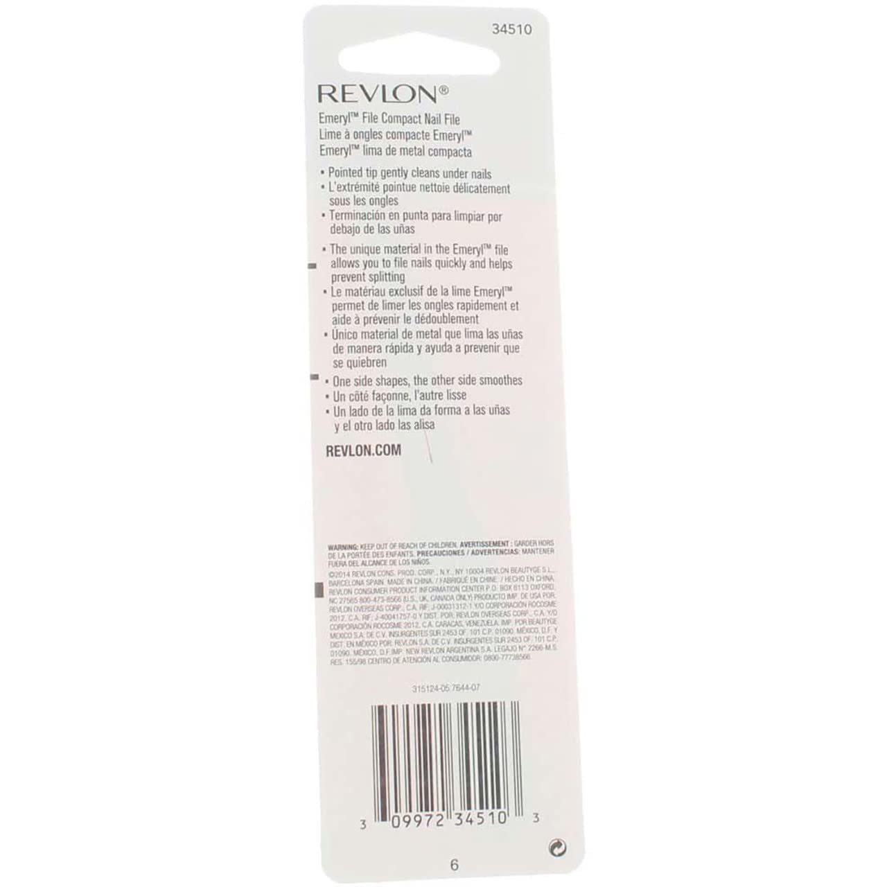 Revlon Emeryl File 1 Each (Pack of 4)