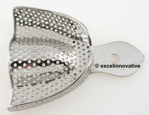 Bandejas de impresión de metal perforadas, superiores, grandes