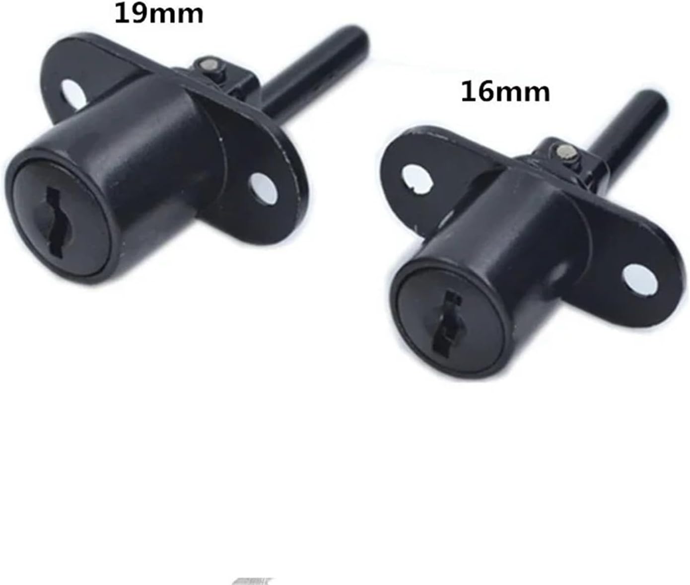 Drawer Lock 16/19mm Keyed Different for Door Mailbox Cabinet Tool Box with 2 Keys Furniture Hardware MMS353 1Pcs(NO 01)