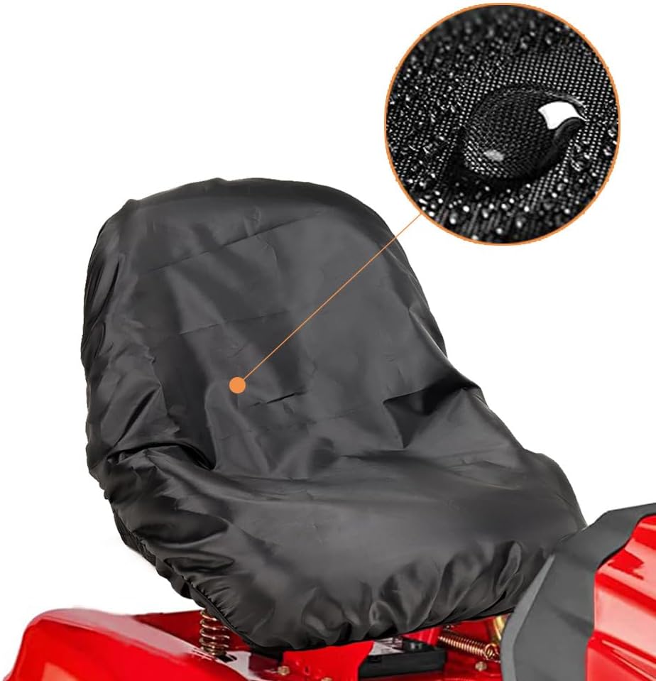 Waterproof Riding Lawn Mower Seat Protective Cover Compatible with John Deere,Cub