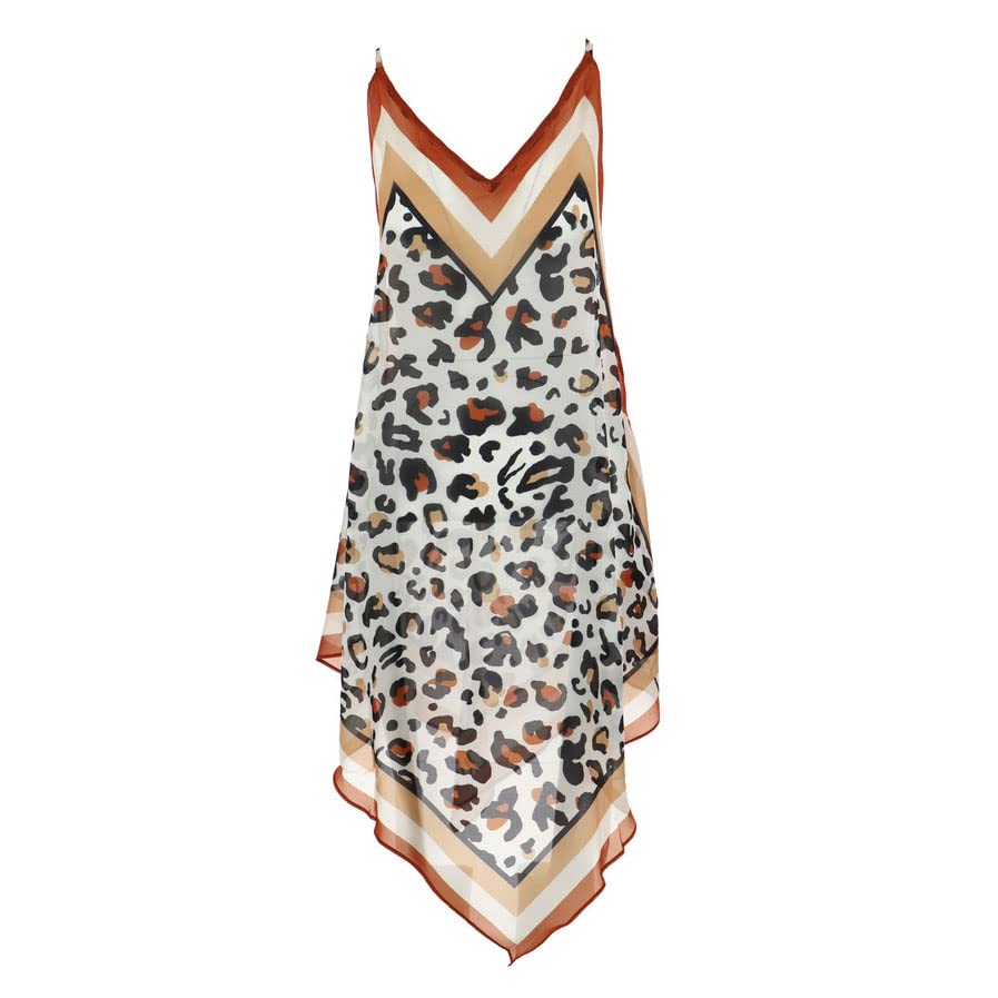 Abito Beach LIU Jo Black Jungle CS23LJ32 VA3004 T4902 SM