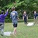 TOYSHARING Regulation Cornhole Bean Bags: Professional Slick and Stick Dual Sided Toss Game Set 4 Outdoor Teams Tournament