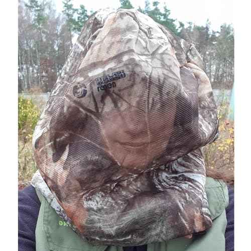 2 Packs Camo Mosquito Head Nets Gnats Face Netting for Any Outdoor Activities Works Over Most Hats - Thumbnail 7