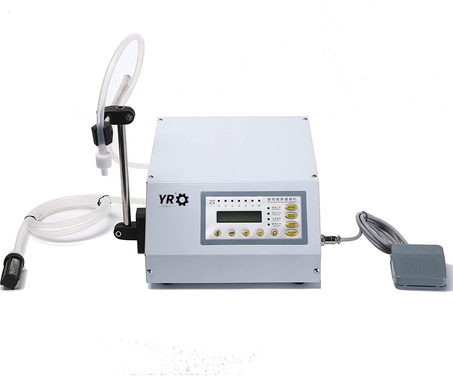 Photo 1 of YR YURUI 5-3500ml Liquid Filling Machine Automatic Digital Bottle Filler GFK160 Portable Quantitative Filling Machine 110v