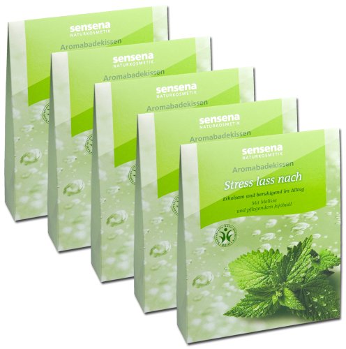 Naturkosmetik Aromabadekissen Vorteilspack"Stress lass nach" Cover