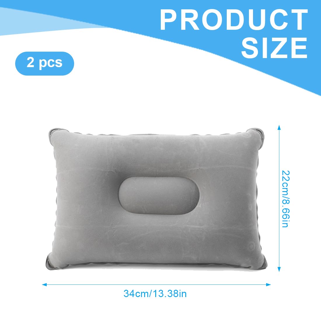 pawpoem 2 PCS Oreillers Gonflables Ultra Légers et Imperméables, (38X24CM), Coussin Gonflable Plage et Camping Accessoires, Coussin de Plage Gonflable Compact pour Voyage, Randonnée, Plein Air, Pêche pawpoem 2 PCS Oreillers Gonflables Ultra Légers et Imperméables, (38X24CM), Coussin Gonflable Plage et Camping Accessoires, Coussin de Plage Gonflable Compact pour Voyage, Randonnée, Plein Air, Pêche