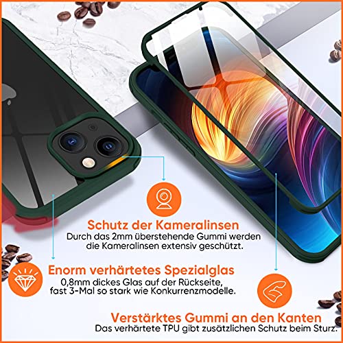 Coque iPhone 13 Mini 360 verre trempé écran et protection caméra Apple