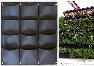 10 Three Tiered Planter Ideas for Vertical Gardens in Small Spaces 98 Garden Vertical Planter Multi Pocket Wall Mount Living Growing Bag Felt ...