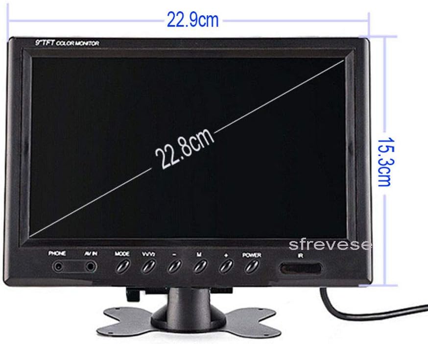 70% Off Discount Vehicle Backup Cameras Monitor kit, 4X 4Pin 18 LED IR Car Reversing Backup Parking Camera+ 9 LCD 1/2/3/4CH Split Monitor Car Rear View Kit for Bus Truck Motorhome Caravan Trailer Camper 12V-24V