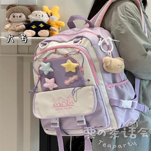 Cartable backpack de lycée de grande capacité pour élèves du secondaire - 3