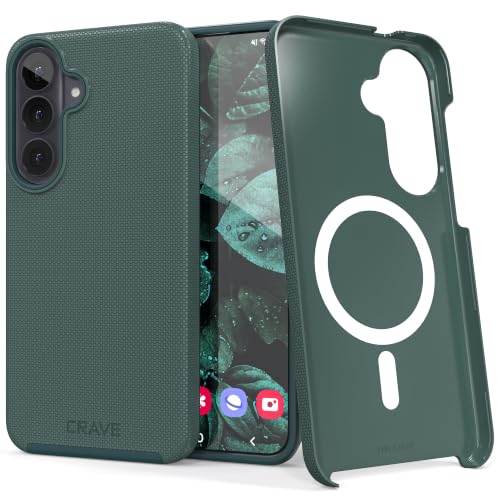 Image of Crave Dual Guard for Samsung Galaxy S26 FE Case with MagSafe - Forest Green