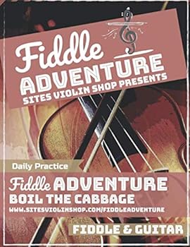 Paperback Fiddle Adventure: Daily Practice Boil the Cabbage Book