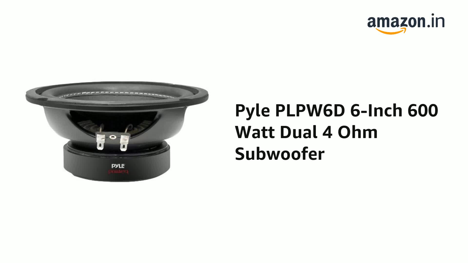 pyle 6 inch subwoofer