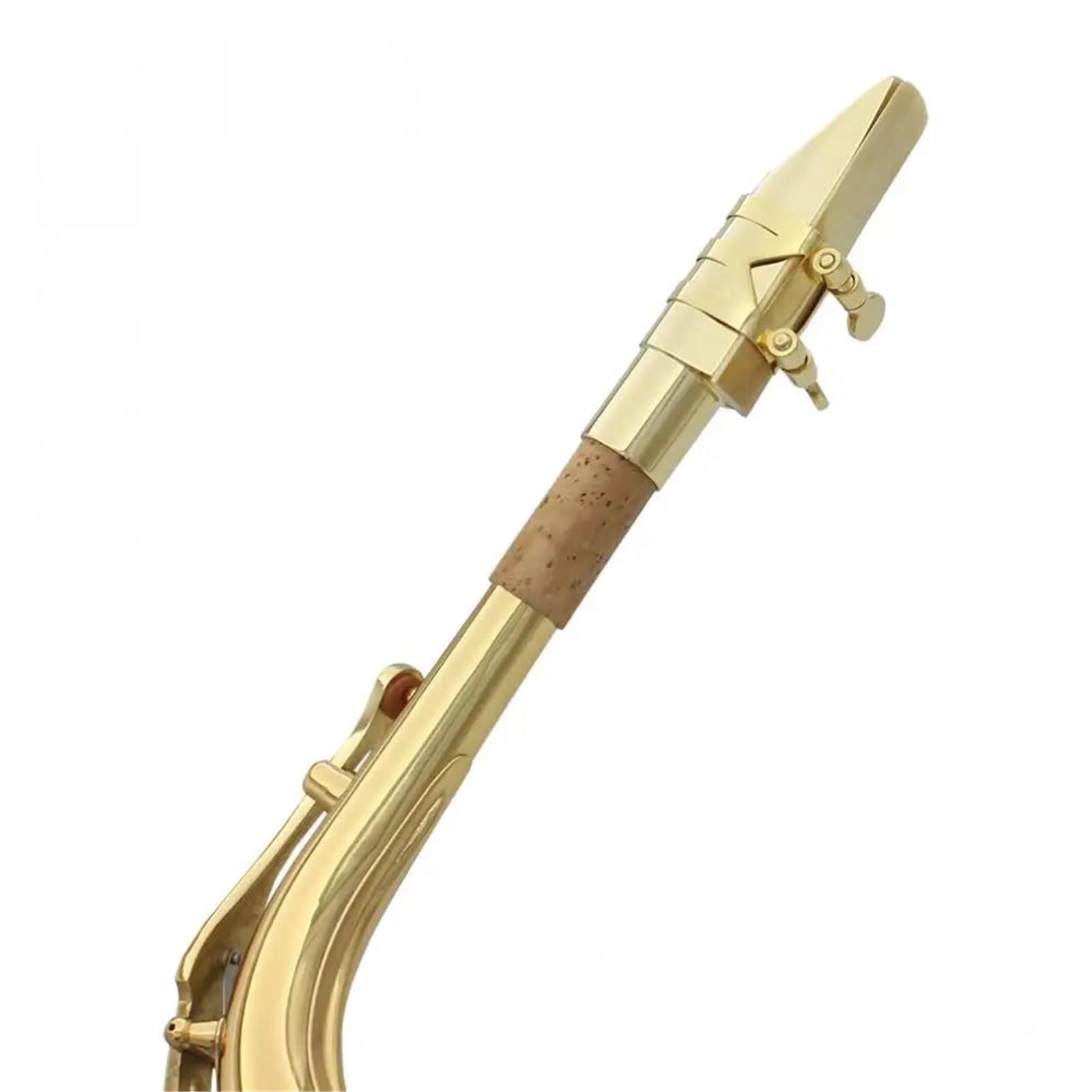 Professionisti accessori per sassofono A2 Bocchino Per Sassofono Contralto Metallo Placcato Oro Bocca Per Sax Dimensioni 5C 6C 7C 8C Per Musica Jazz Classica(6C)