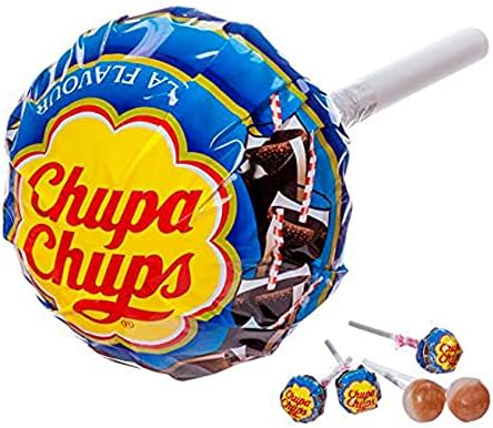 Chupa Chups Super Fresa/Cola - 24 Und
