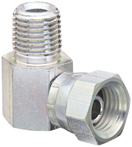 Eaton Weatherhead 9405X8X8 Carbon Steel Fitting, Swivel, 90 Degree Elbow, 1/2