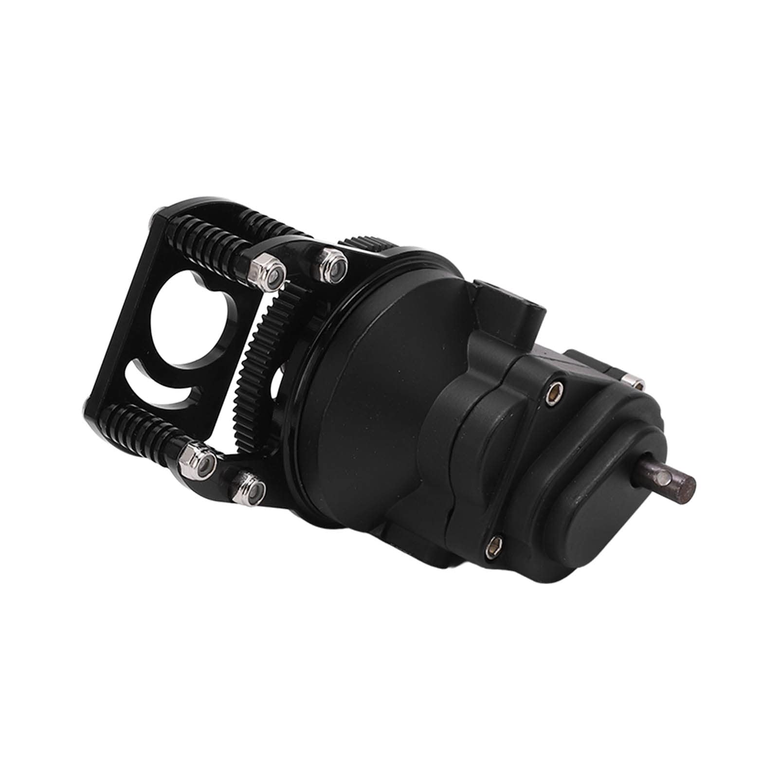 VGEBY Cambio RC, Cambio a velocità Singola per Auto cingolate 4WD D90 II D110 (Nero