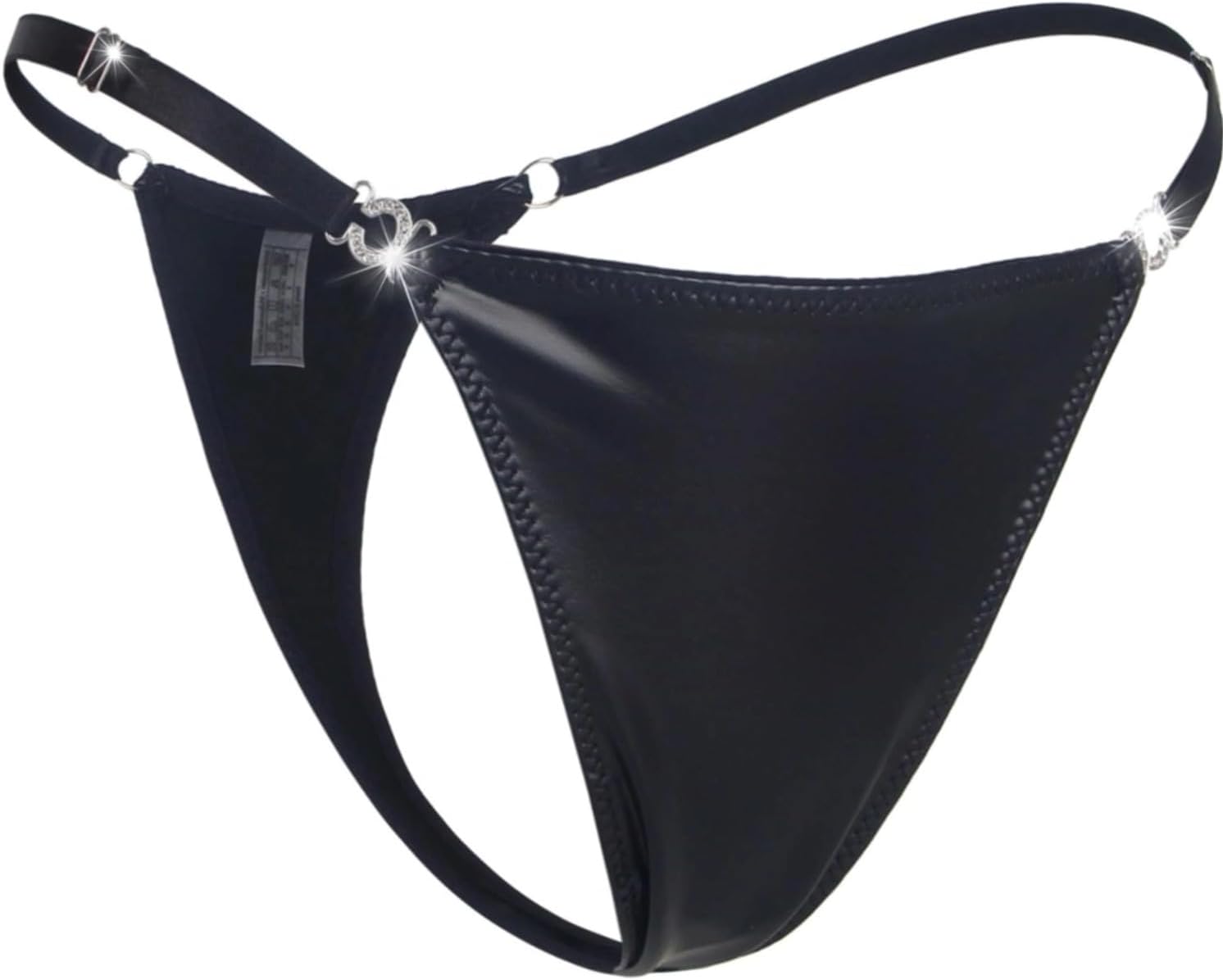 ohyeah G-String Thongs for Women Sexy Underwear Adjustable String Thong T-Back Bikini Panties Cotton Crotch Underpants, S-XXL