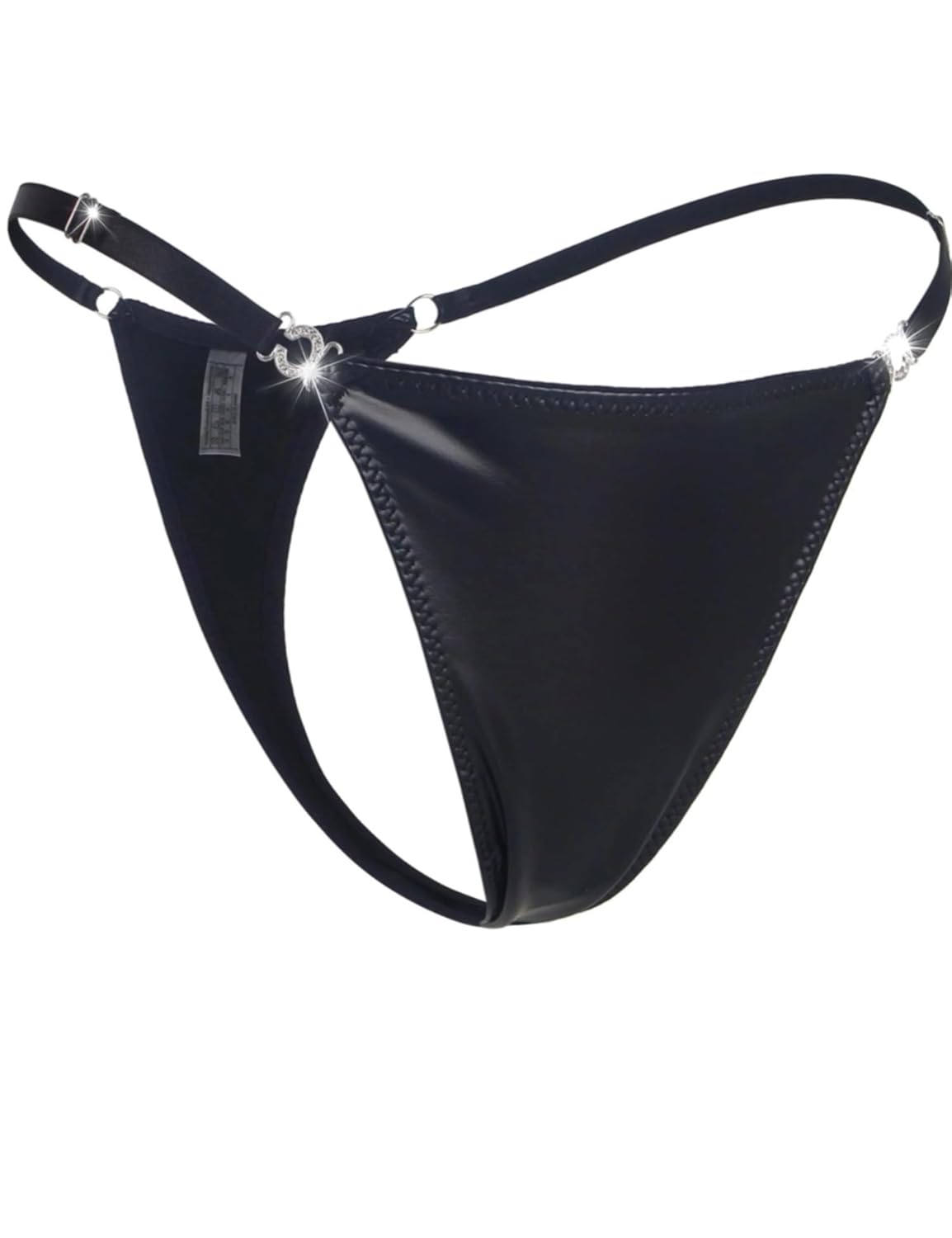 ohyeah G-String Thongs for Women Sexy Underwear Adjustable String Thong T-Back Bikini Panties Cotton Crotch Underpants S-XXL