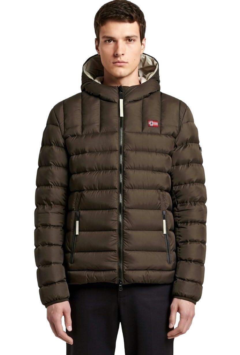 Piumino Uomo Invernale - Trapuntato - Giubbotto Uomo 110 Grammi 4 Stagioni Imbottito - Giacca Invernale