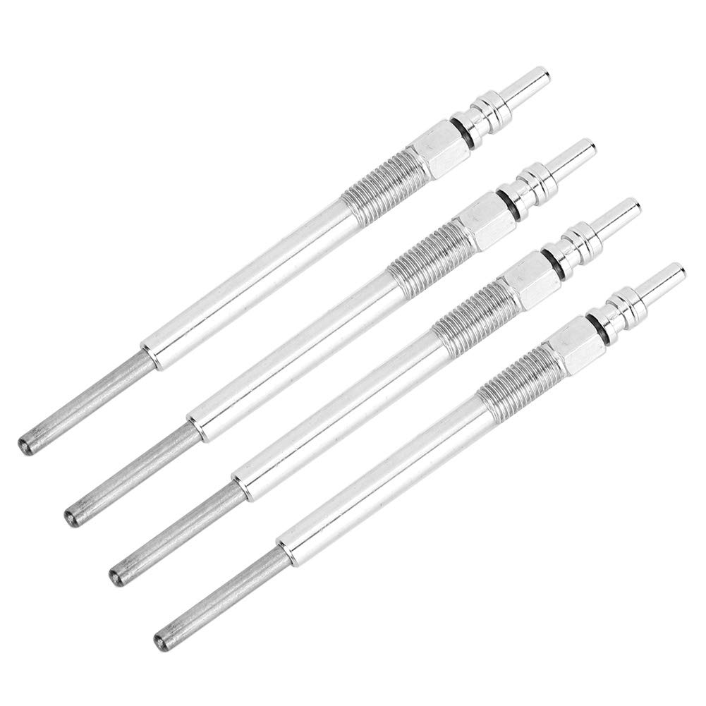Bougies de Préchauffage pour 1.3 Multijet, 1.3 Bougies de Préchauffage Multijet 4Pcs Bougie de Préchauffage Chauffante 0100276008 Remplacement pour Doblo