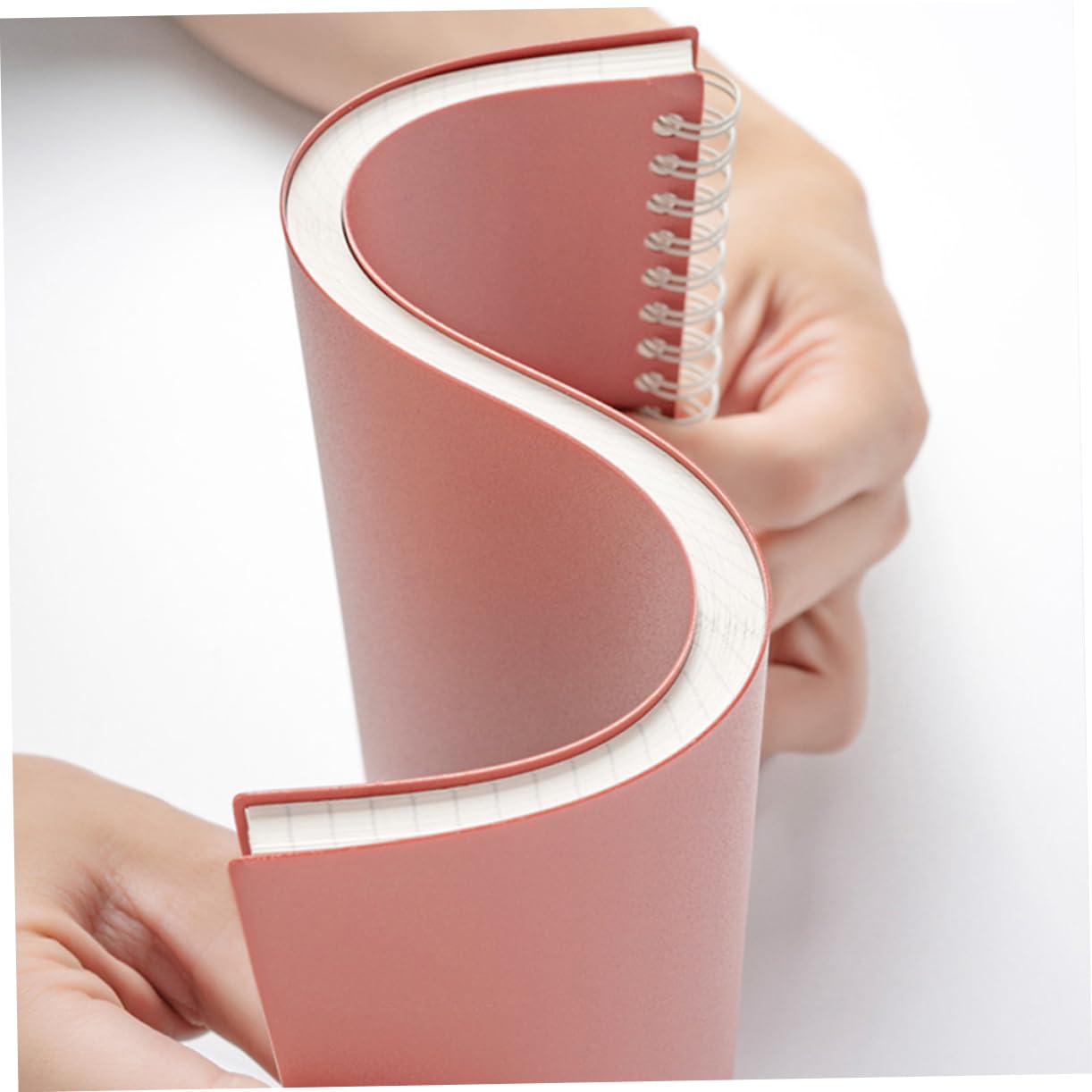 Lurrose 10pezzi Con Chiusura Scatto Design Minimalista Righe Per Scuola Facile Da Trasportare Per Scrivere Disegnare Tenere Un Per Università Materiale Scolastico Da Lavoro
