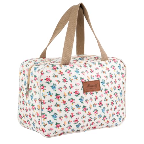 Kulturbeutel Damen Groß Make-up Tasche Groß mit Grif Wasserabweisende Kosmetiktasche Damen Reisen Kulturtasche für Toilettenartikel & Kosmetika Zubehör