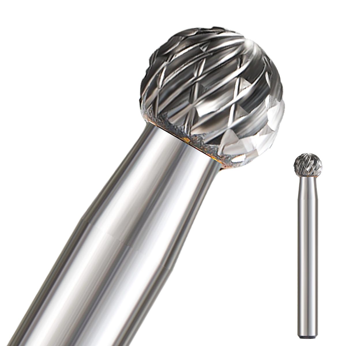 Carbide Burr Set 1/4 Shank w/Big Beech Holder Die Grinder Bits Drill Bits Grinding Bits for Metal Rotary Tool Attachment Accessories Rasp Weld Wood Stone for Milwaukee Dewalt (FO-0)