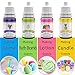 18 Soap Making Scent - Liquid Soap Fragrance Oils Set for DIY Bath Bomb, Soap Making Supplies, Slime - Concentrated Food Grade Soap Flavoring Bath Bomb Scents for Cosmetic, Crafts - 10ml/0.35oz Each