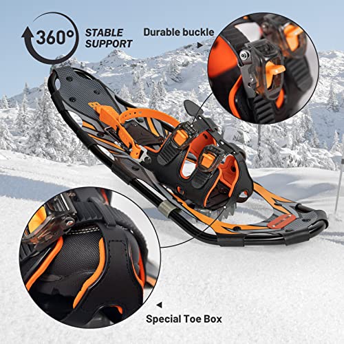 G2 Go2Gether G2-17201 21 Inches Orange Light Weight Snowshoes thumb #1