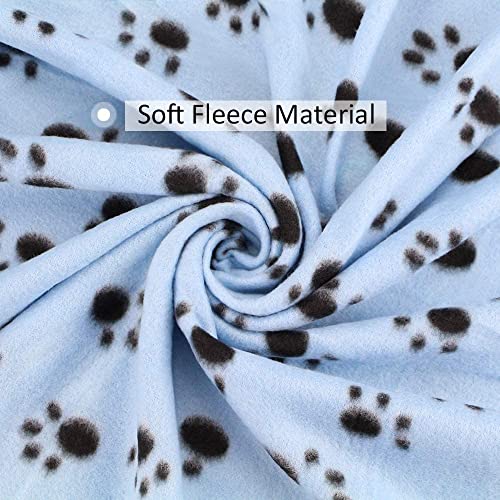 Comsmart Pet Blanket Dog Cat Soft Fleece Blankets Sleep Mat Pad Bed Cover with Paw Print for Kitten Puppy and Other… - Image 3