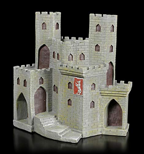 Ritterburg Display für Ritter Figuren | Deko-Artikel, Festung, Königsschloss, H 37,5 cm – Bild 3