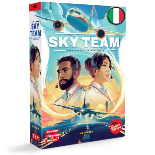Asmodee – SKY TEAM – Gioco da Tavolo Collaborativo