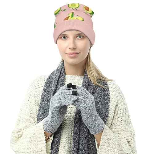 Bonnet tricoté pizza doux et extensible pour hommes et femmes