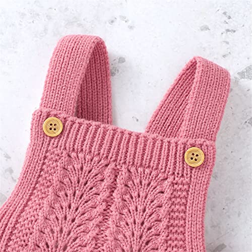 Babys Newborn Infants Girls Boys Solid Spring Winter Long Pants Knit Suspender Trousers Clothes Toddler Linen Pants3