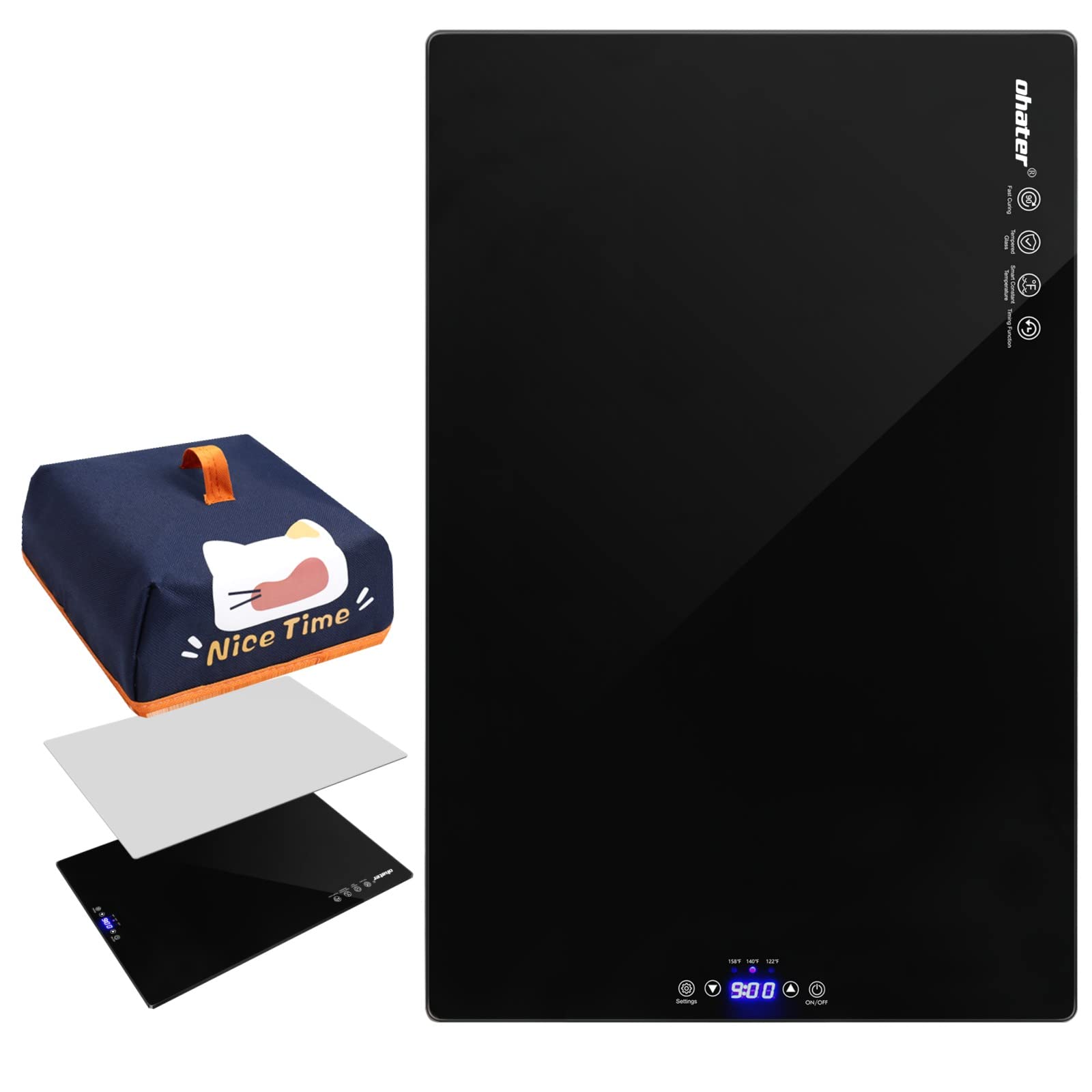 Resin Heating Mat New Version, Epoxy Fast Curing Machine, Smart Glass