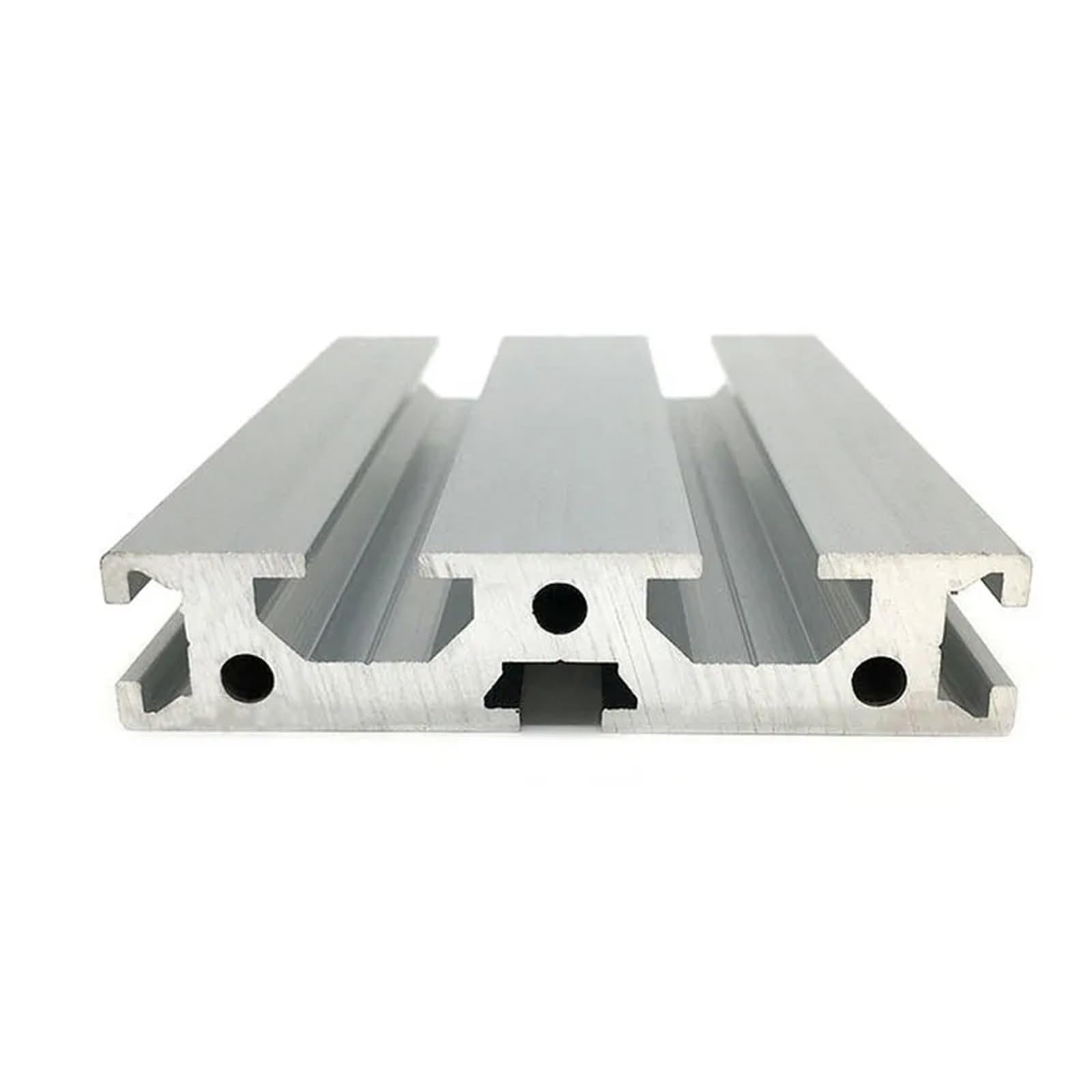 GTPBAO 2 pezzi 1570 Profilo estruso in alluminio 15x70mm Tubi quadrati anodizzati argento Telaio for ringhiere Strutture for mobili Binario estruso(1000mm long)